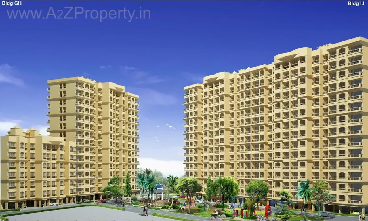 3D Elevation of real estate project Krishnai Vani Complex located at Bhiwandi-m-corp, Thane, Maharashtra