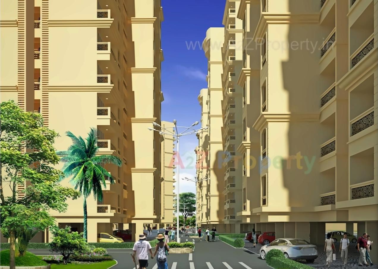 3D Elevation of real estate project Krishnai Vani Complex located at Bhiwandi-m-corp, Thane, Maharashtra