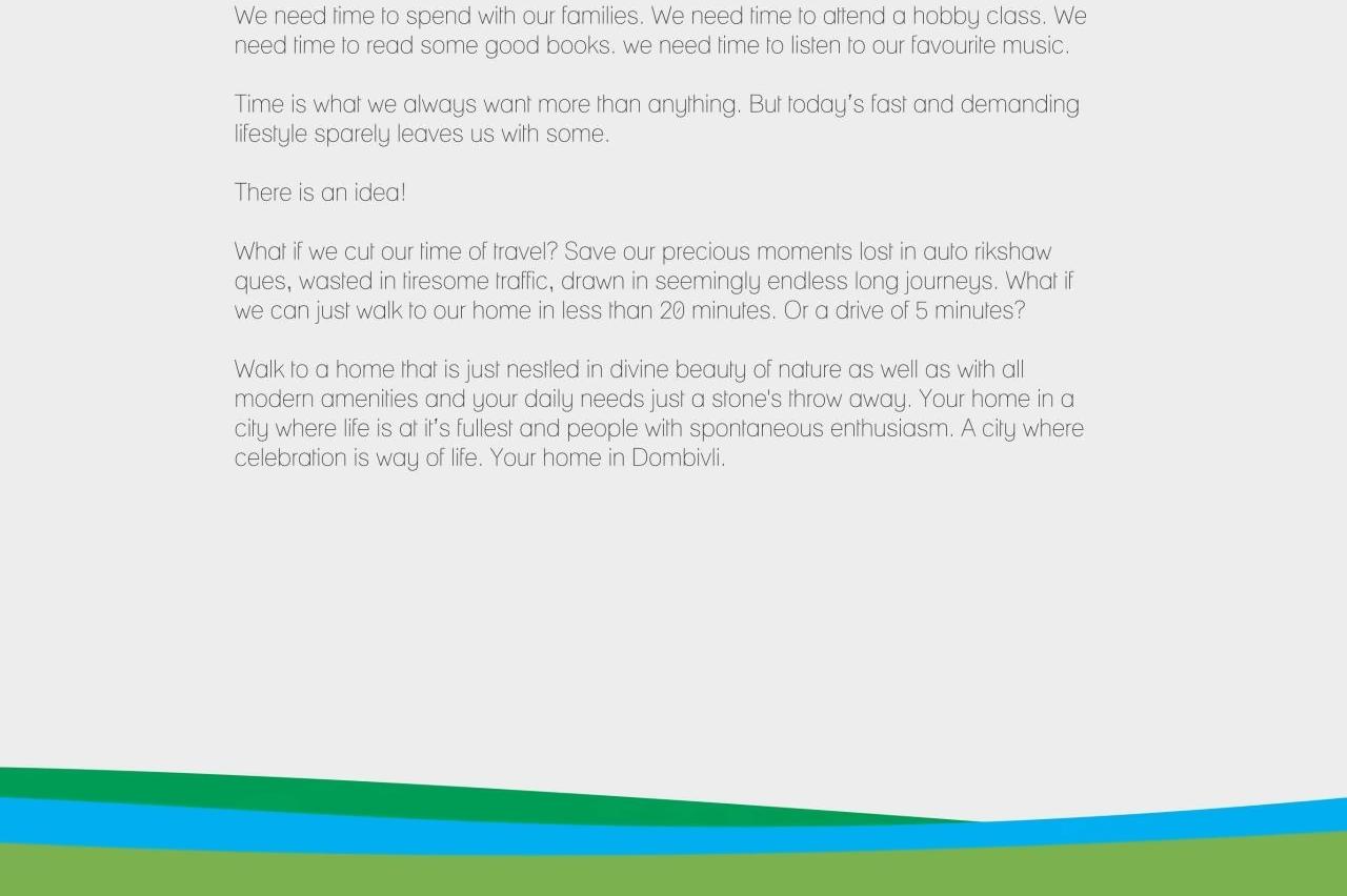  of real estate project Kuber Samruddhi located at Dombivli, Thane, Maharashtra