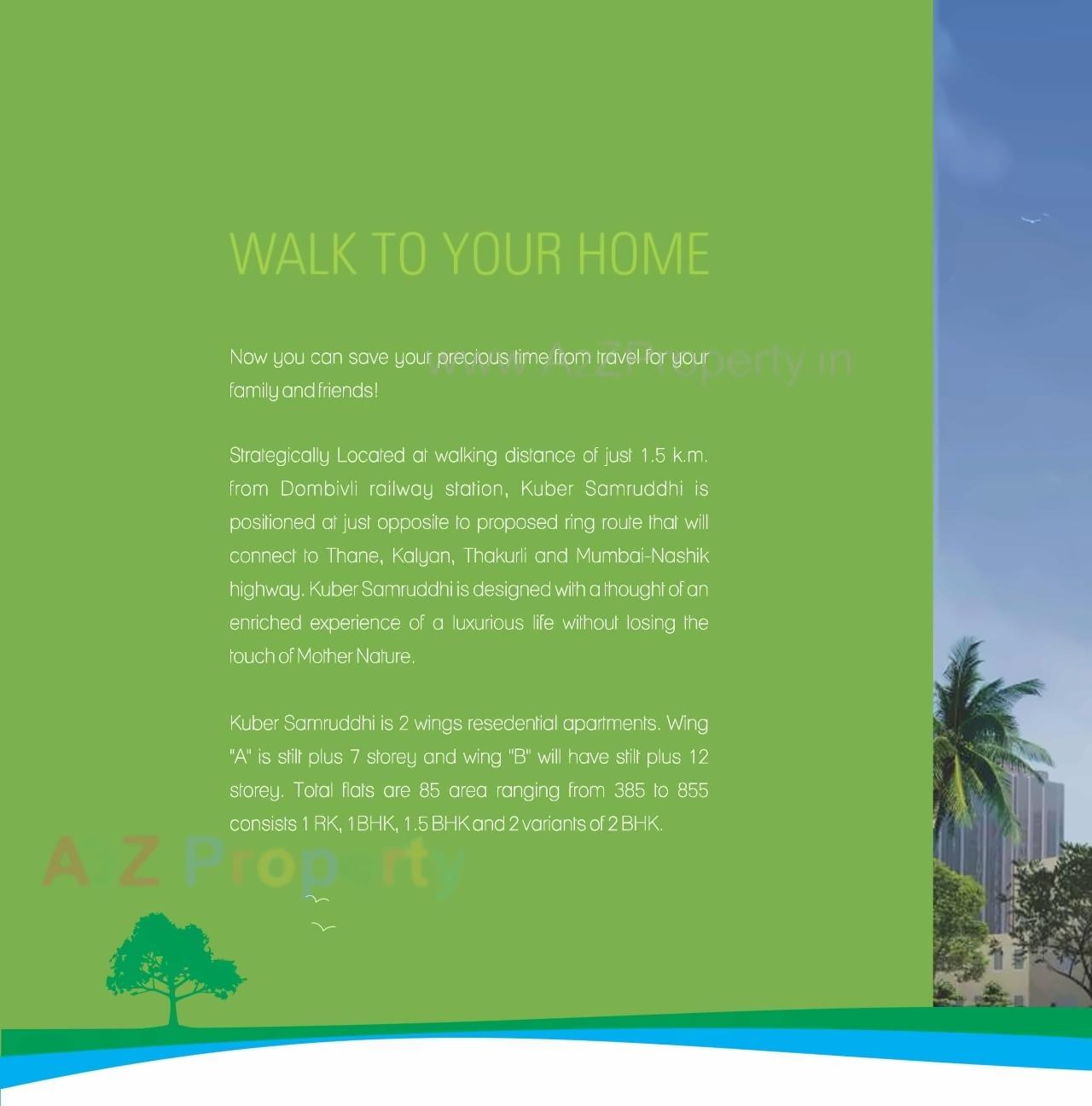  of real estate project Kuber Samruddhi located at Dombivli, Thane, Maharashtra