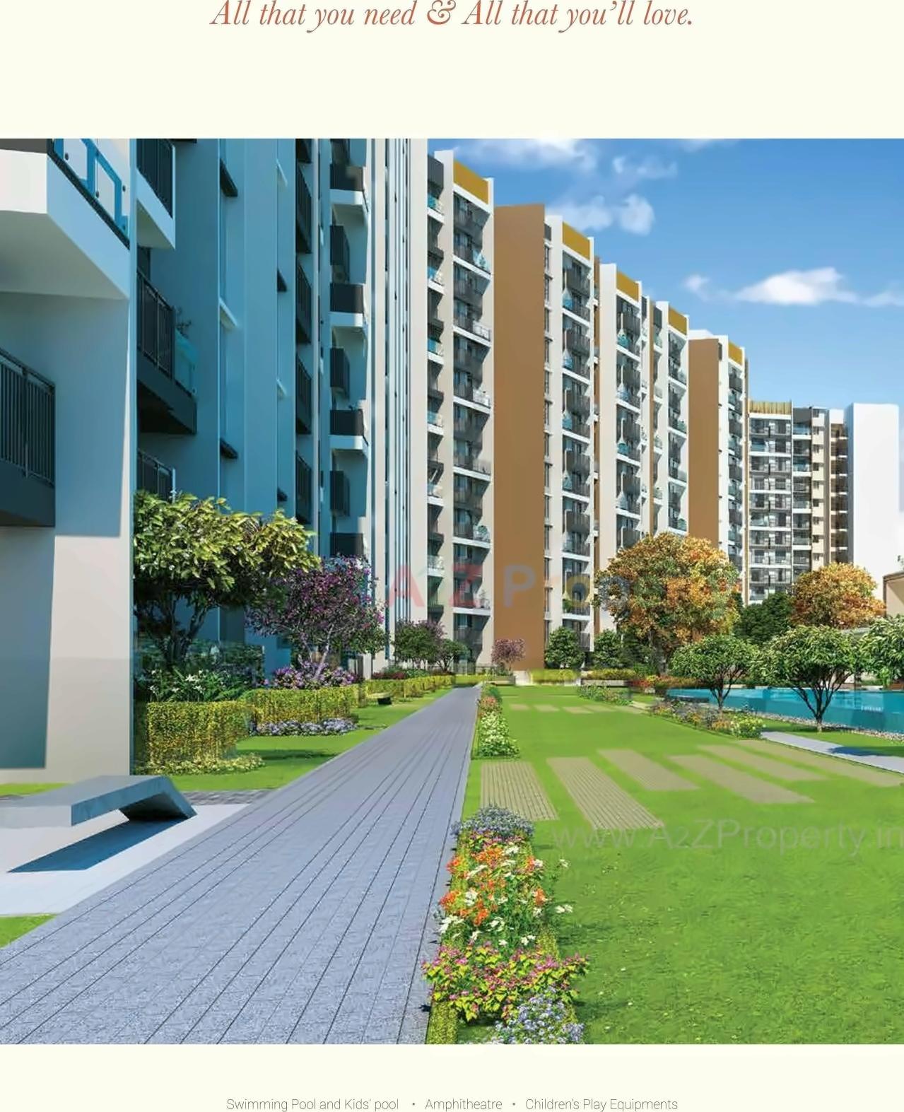 3D Elevation of real estate project L T Seawoods Residences located at Navi-mumbai-m-corp, Thane, Maharashtra