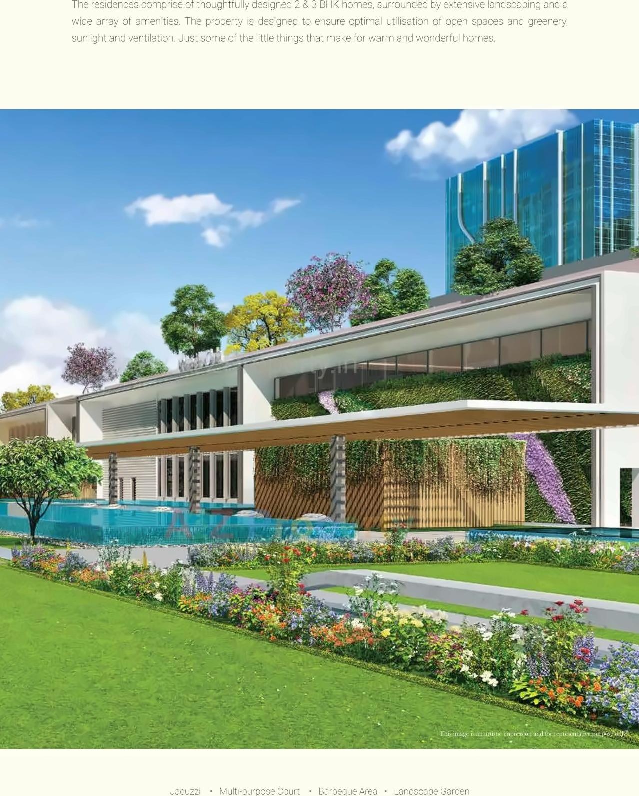 3D Elevation of real estate project L T Seawoods Residences located at Navi-mumbai-m-corp, Thane, Maharashtra