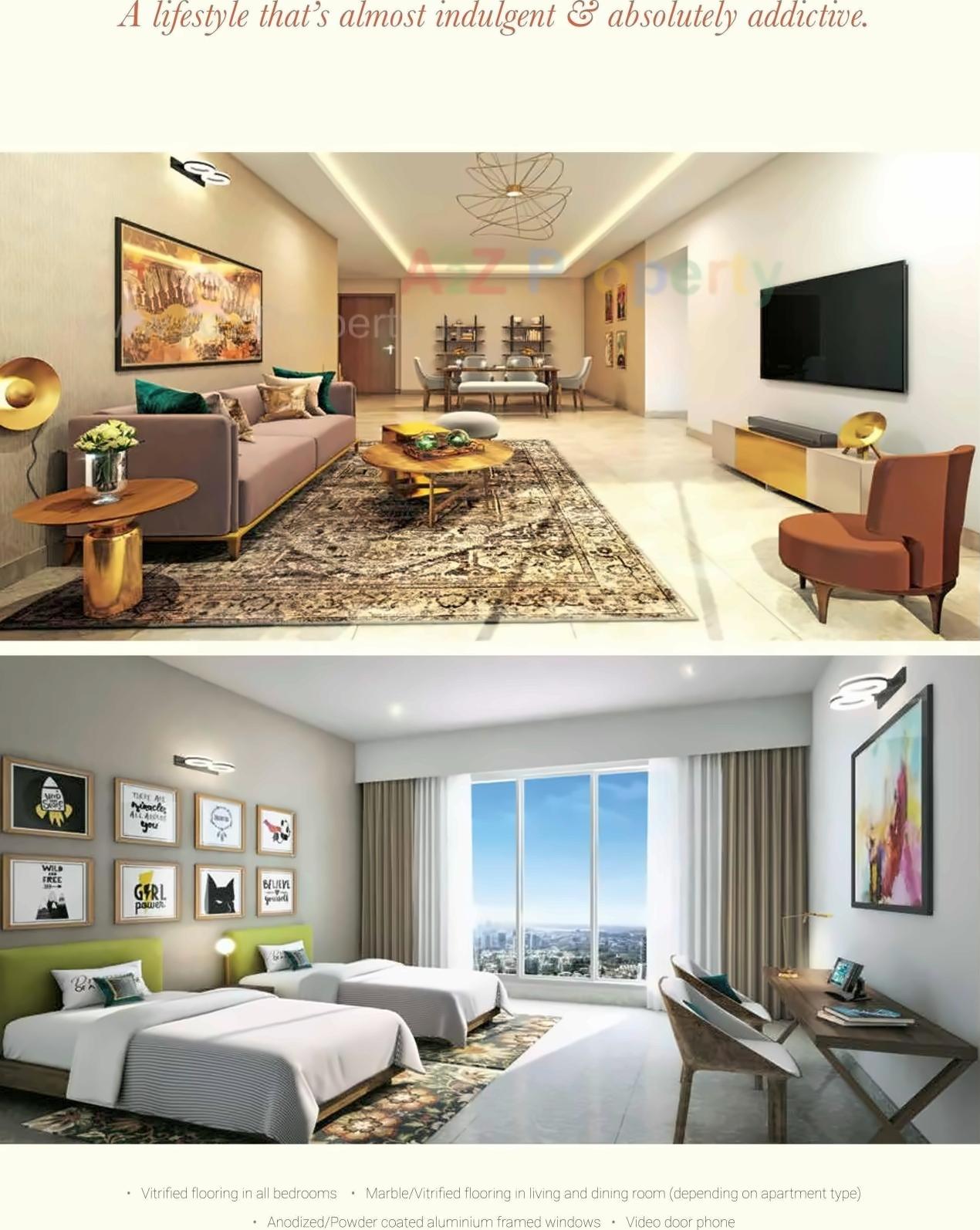 3D Elevation of real estate project L T Seawoods Residences located at Navi-mumbai-m-corp, Thane, Maharashtra