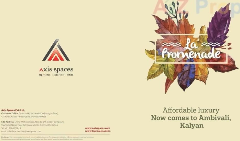  of real estate project La Promenade Baywalk located at Kalyandombivali-m-corp, Thane, Maharashtra