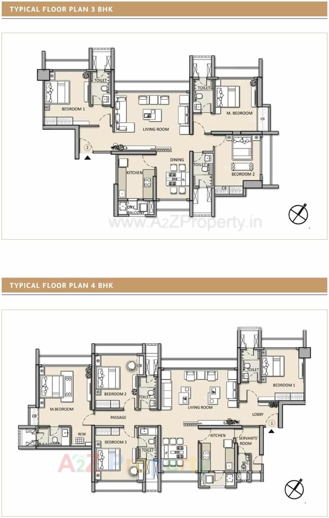 Layout of real estate project Lakeview located at Thane-m-corp, Thane, Maharashtra