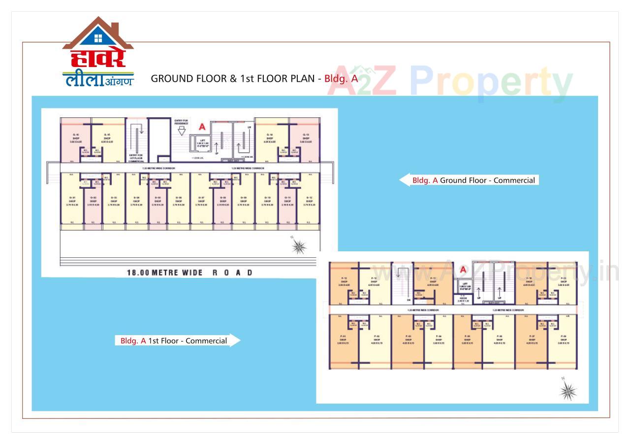 Layout of real estate project Leelaangan located at Badlapur-m-cl, Thane, Maharashtra
