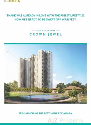 Elevation of real estate project Lodha Amara   Tower 20, located at Thane-m-corp, Thane, Maharashtra