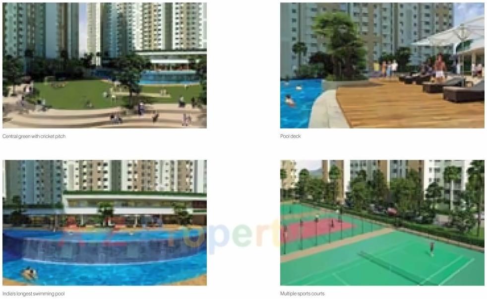 3D Elevation of real estate project Lodha Splendora Platino E To G , Vivant A To located at Thane-m-corp, Thane, Maharashtra