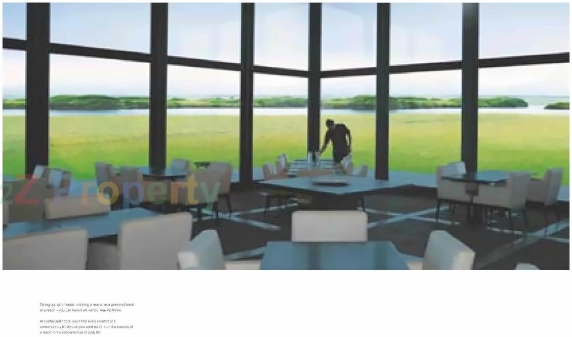 3D Elevation of real estate project Lodha Splendora Platino E To G , Vivant A To located at Thane-m-corp, Thane, Maharashtra