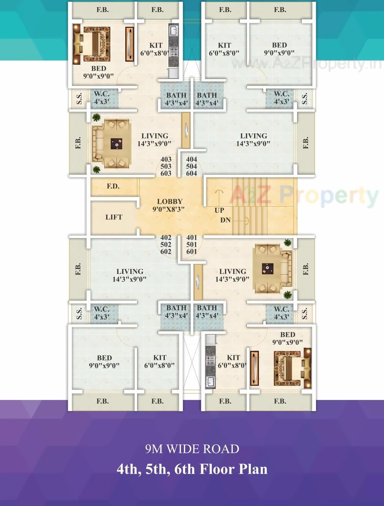 Layout of real estate project Magnum located at Navi-mumbai-m-corp, Thane, Maharashtra