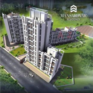 Elevation of real estate project Mansarovar Residency located at Thane-m-corp, Thane, Maharashtra