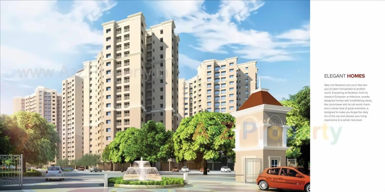 3D Elevation of real estate project Marathon Nextown Emerald located at Thane-m-corp, Thane, Maharashtra