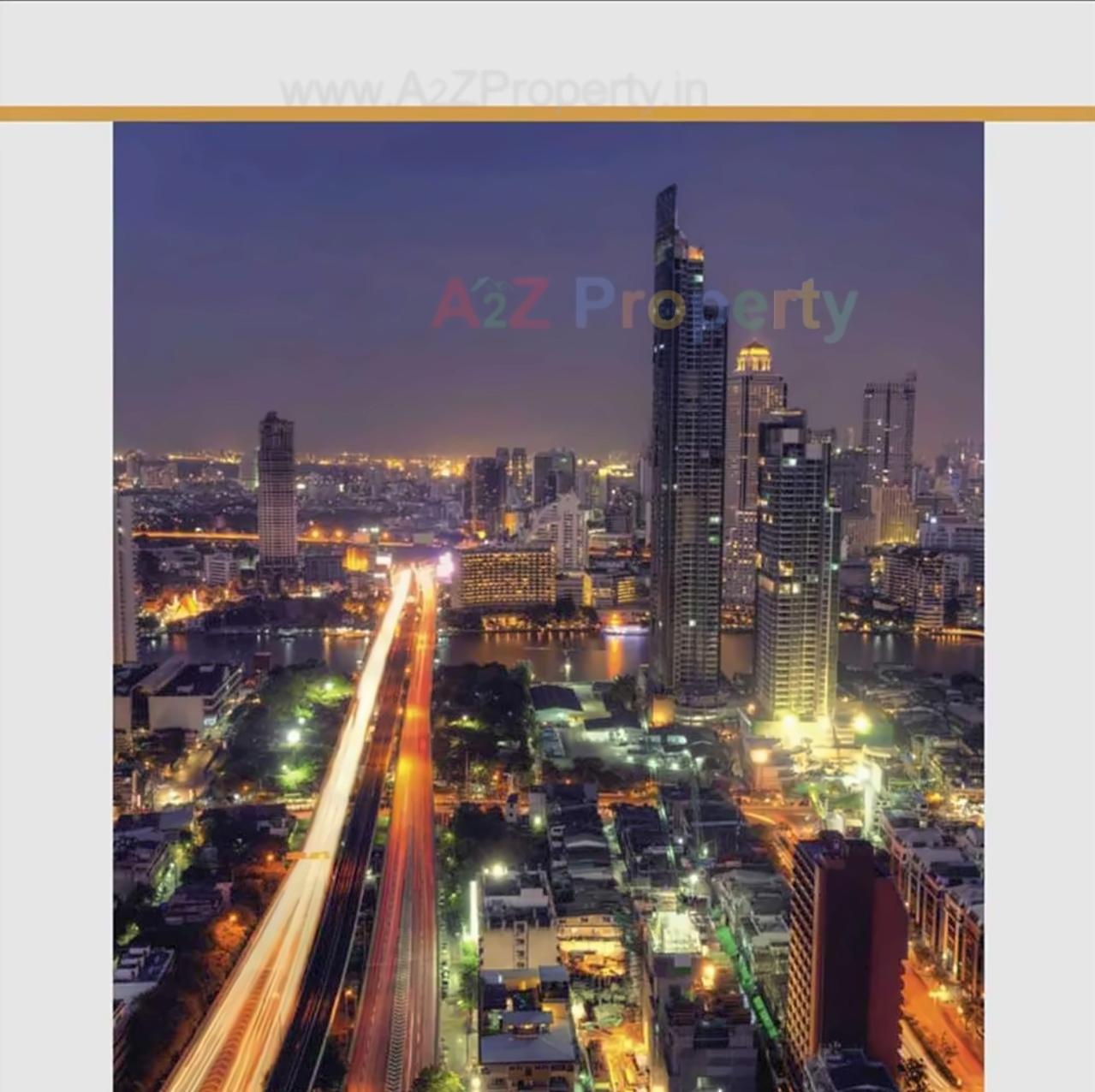 3D Elevation of real estate project Metro Grande Tower located at Netivali, Thane, Maharashtra