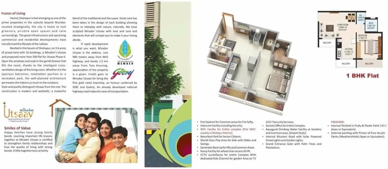  of real estate project Mirador Utsav located at Vehloli, Thane, Maharashtra