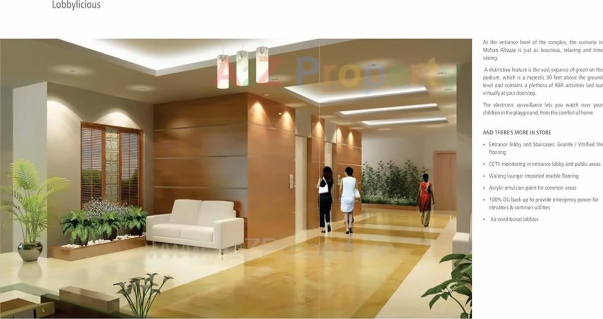 3D Elevation of real estate project Mohan Altezza Ii located at Gandhare, Thane, Maharashtra