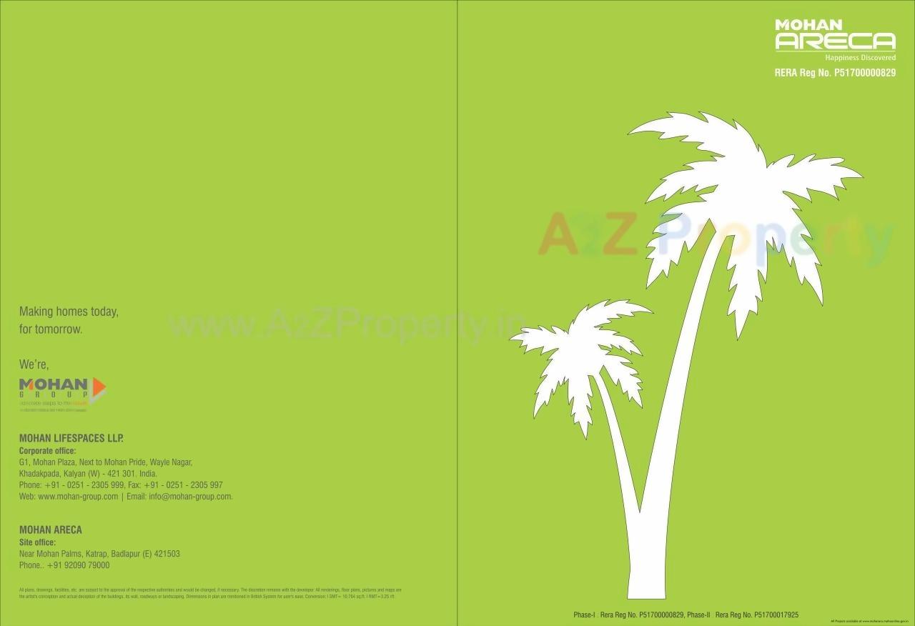  of real estate project Mohan Areca located at Badlapur-m-cl, Thane, Maharashtra