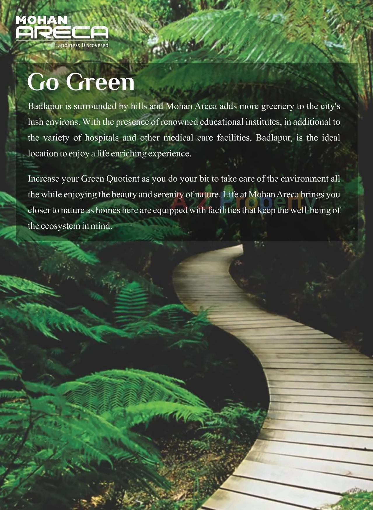 3D Elevation of real estate project Mohan Areca located at Badlapur-m-cl, Thane, Maharashtra