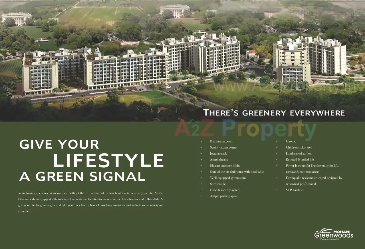 3D Elevation of real estate project Mohan Greenwoods located at Badlapur-m-cl, Thane, Maharashtra