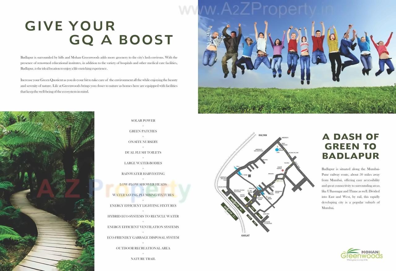  of real estate project Mohan Greenwoods located at Badlapur-m-cl, Thane, Maharashtra