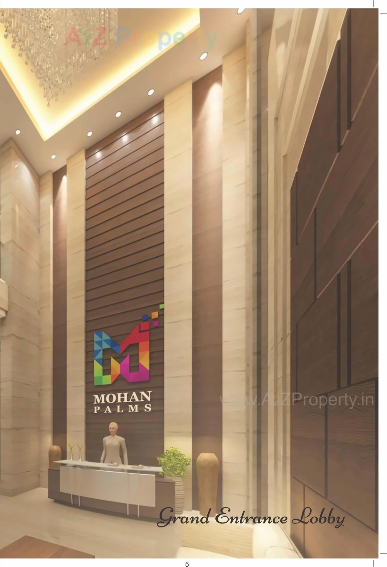 3D Elevation of real estate project Mohan Palms located at Navi-mumbai-m-corp, Thane, Maharashtra