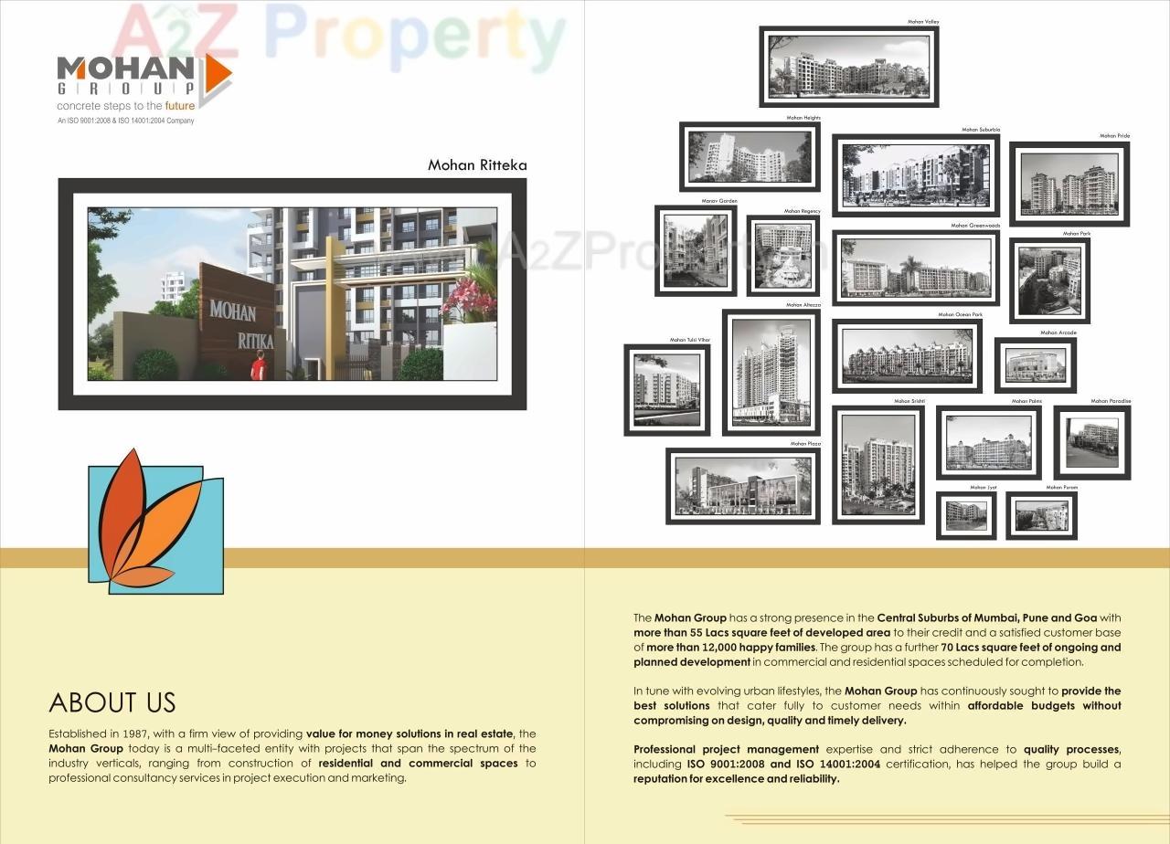 of real estate project Mohan Ritteka located at Ulhasnagar-m-corp, Thane, Maharashtra