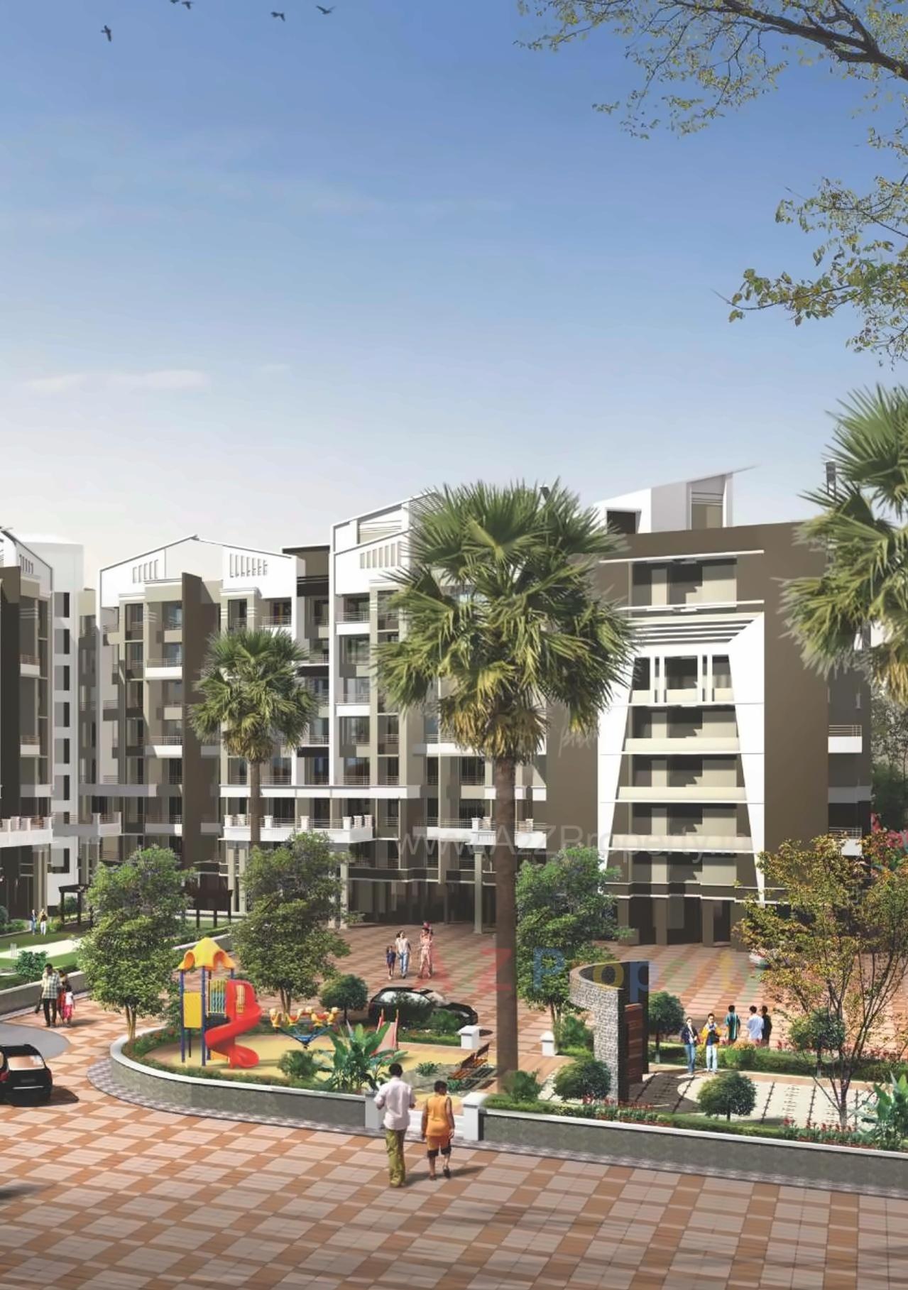 3D Elevation of real estate project Mohan Suburbia Iv located at Ambarnathm-cl, Thane, Maharashtra
