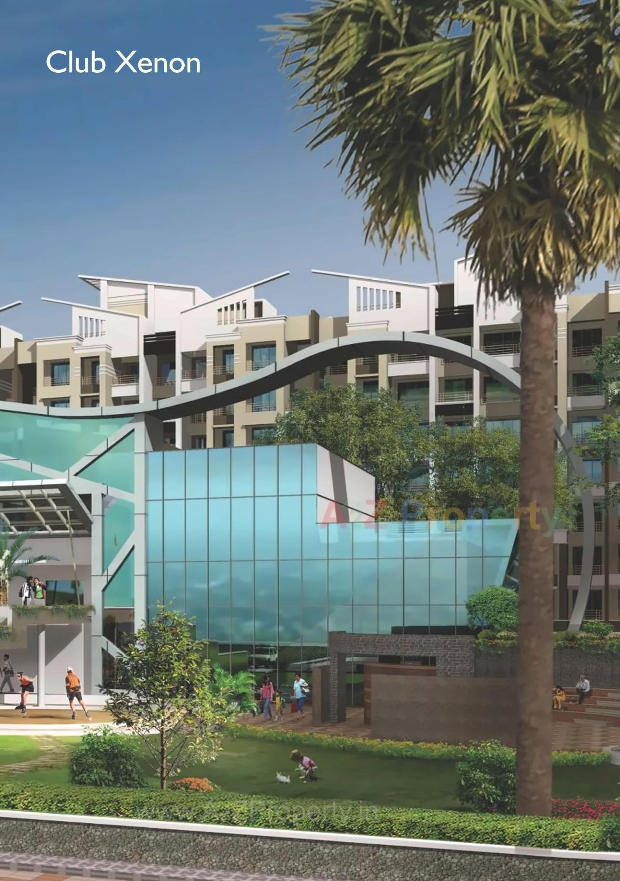 3D Elevation of real estate project Mohan Suburbia Iv located at Ambarnathm-cl, Thane, Maharashtra