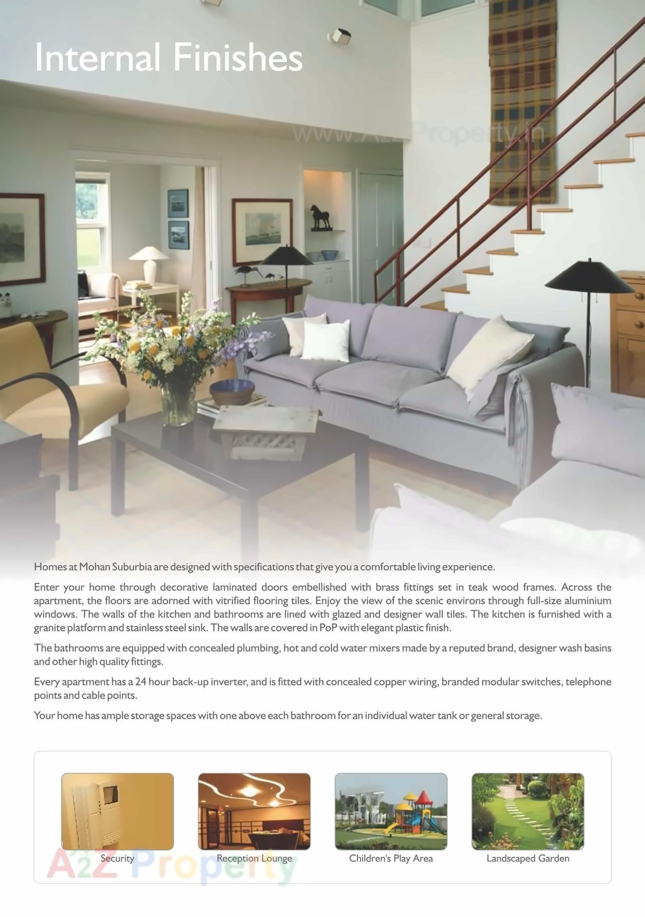 3D Elevation of real estate project Mohan Suburbia Iv located at Ambarnathm-cl, Thane, Maharashtra