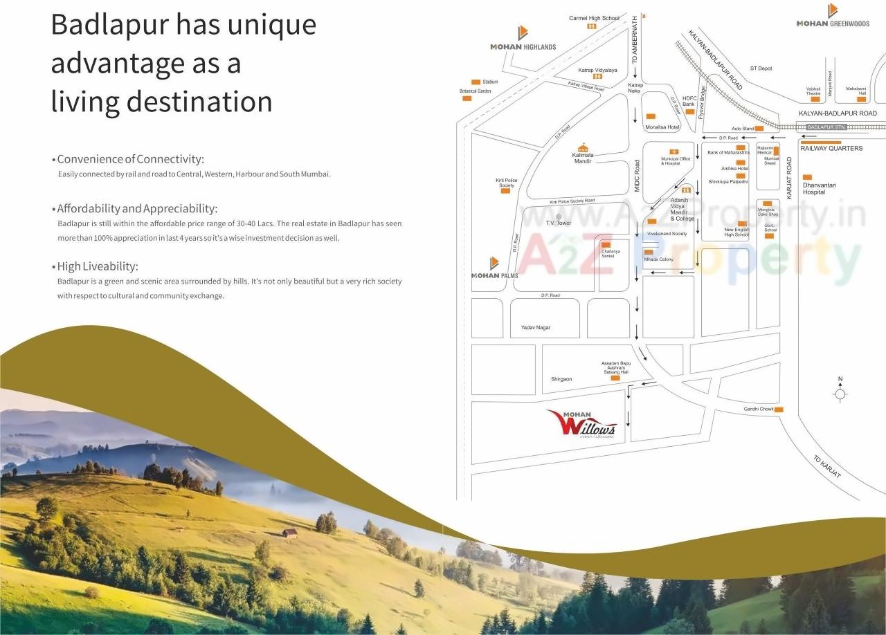 Image 13931 4 of real estate project Mohan Willows located at Badlapur-m-cl, Thane, Maharashtra