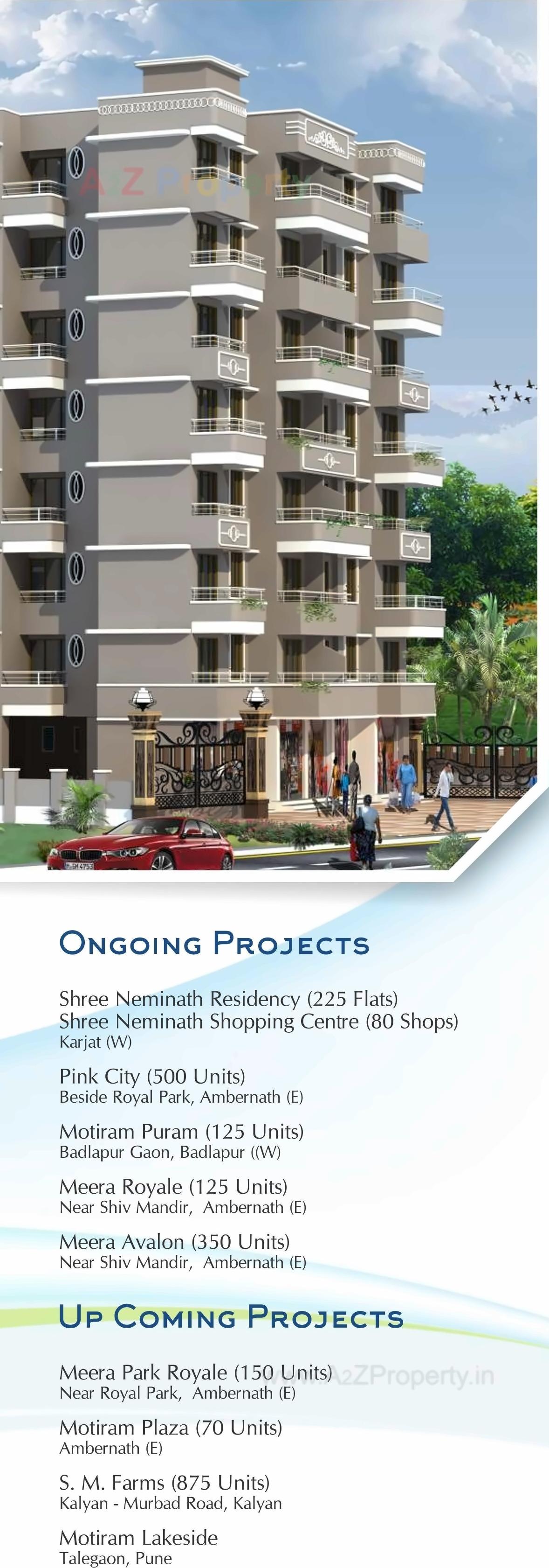 3D Elevation of real estate project Motiram Puram located at Badlapur-m-cl, Thane, Maharashtra