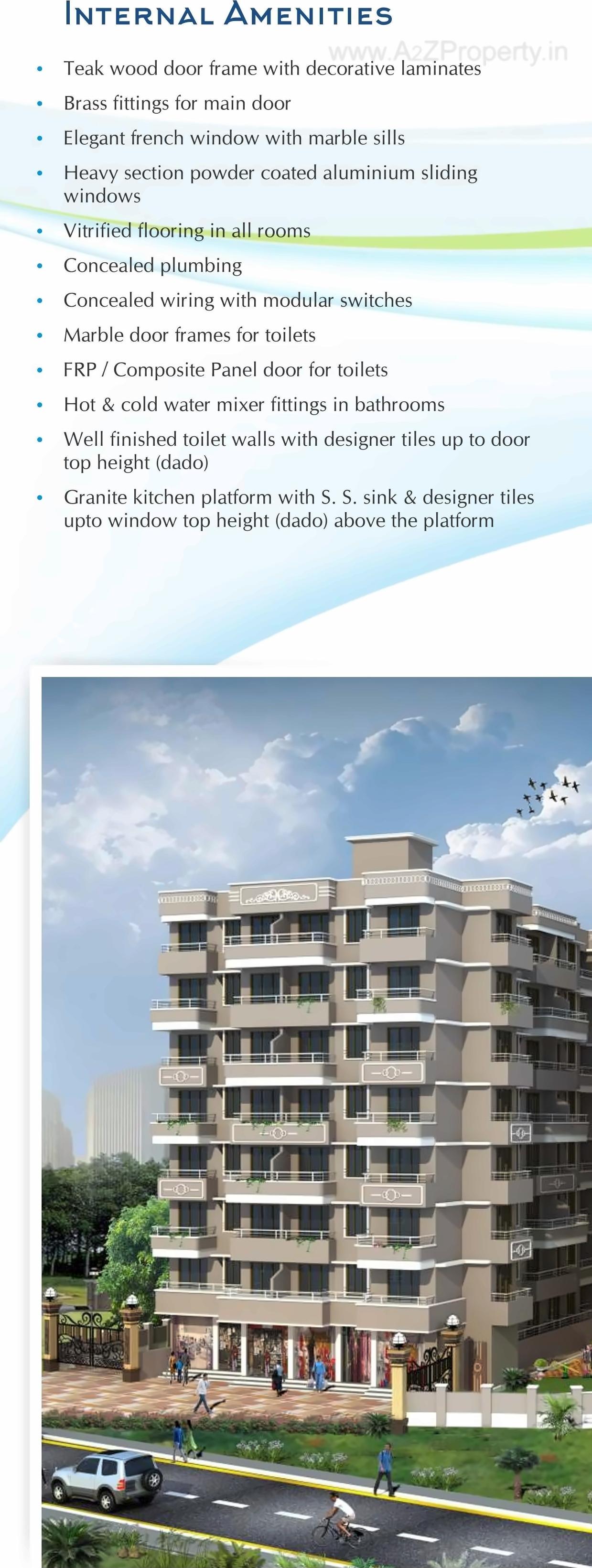 3D Elevation of real estate project Motiram Puram located at Badlapur-m-cl, Thane, Maharashtra