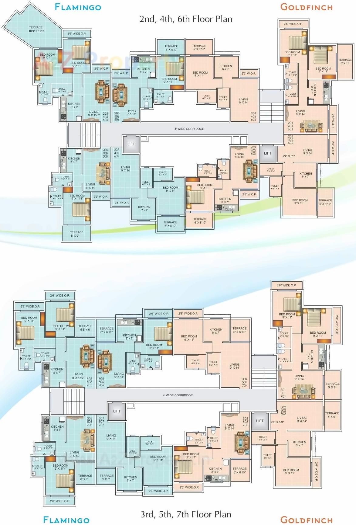 Layout of real estate project Motiram Puram located at Badlapur-m-cl, Thane, Maharashtra