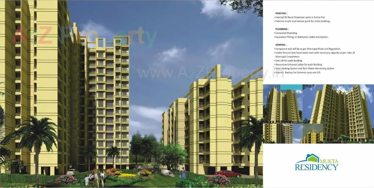 3D Elevation of real estate project Mukta Residency located at Thane-m-corp, Thane, Maharashtra
