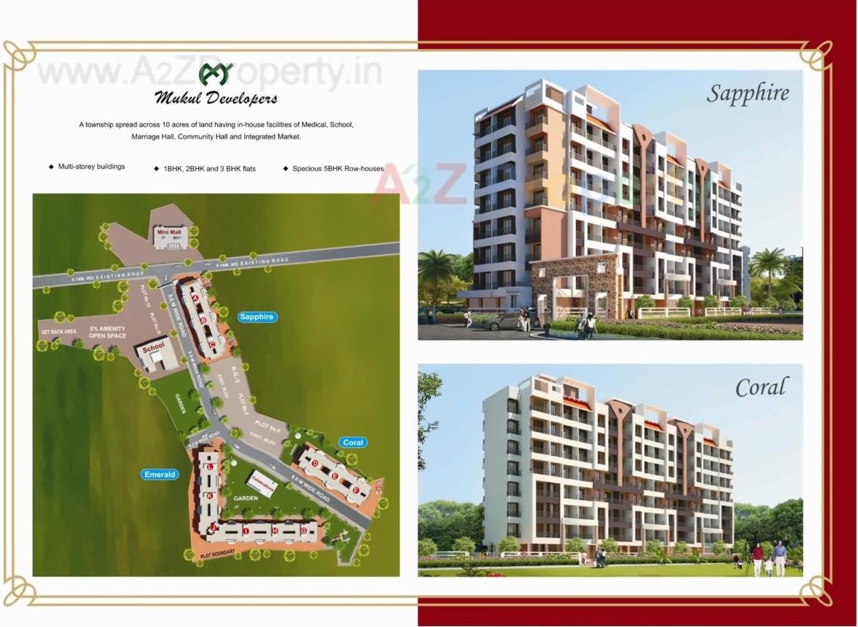 of real estate project Mukul Palms located at Ambarnath-r, Thane, Maharashtra