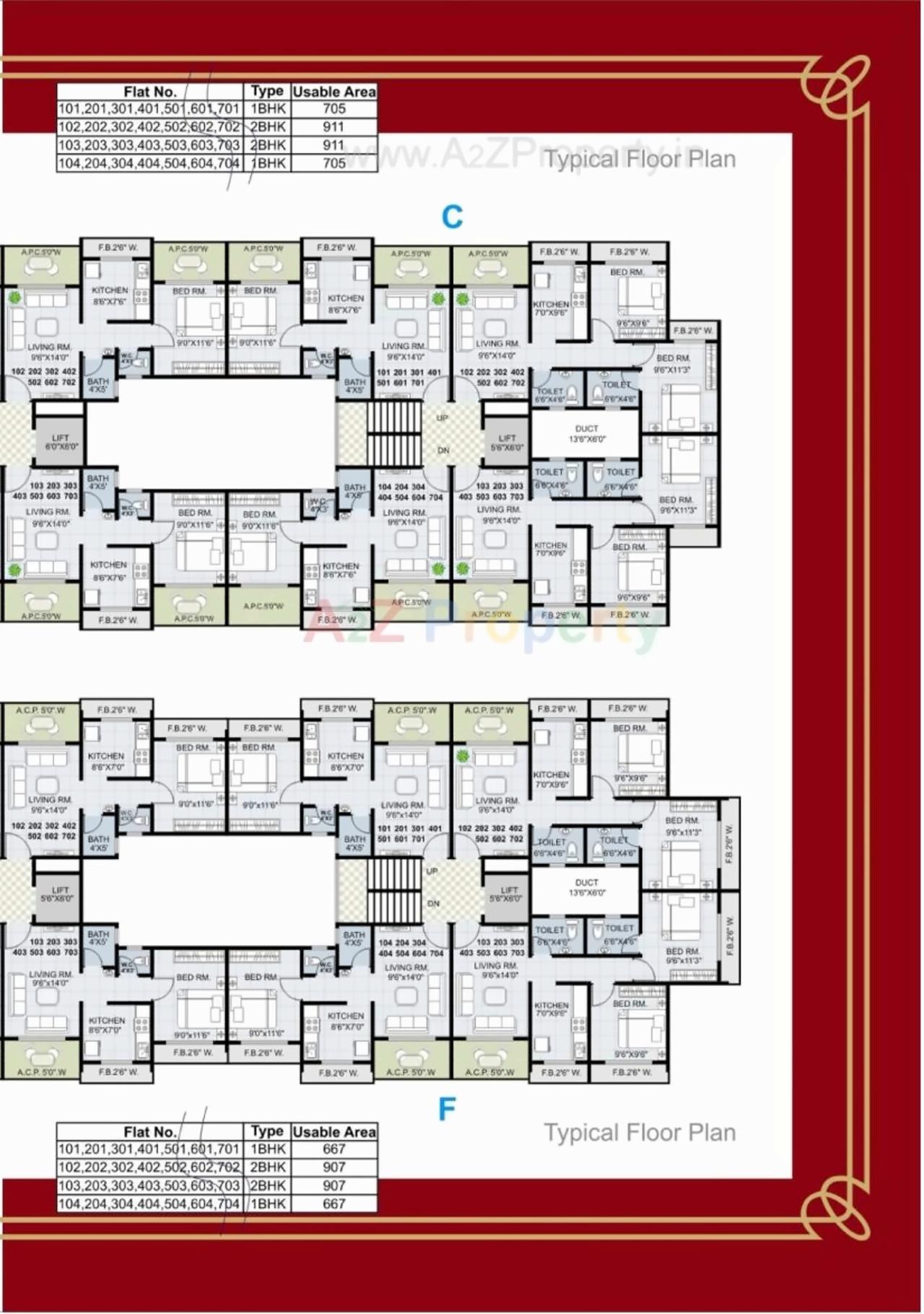 Layout of real estate project Mukul Palms located at Ambarnath-r, Thane, Maharashtra
