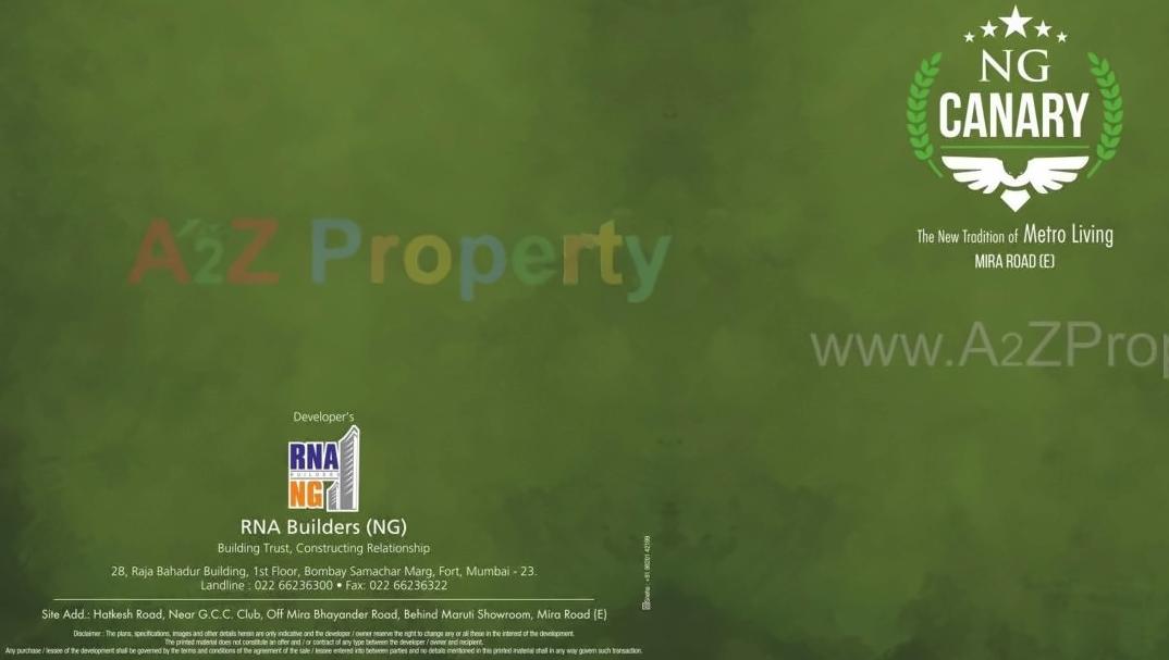  of real estate project N G Canary located at Mirabhayandar-m-corp, Thane, Maharashtra