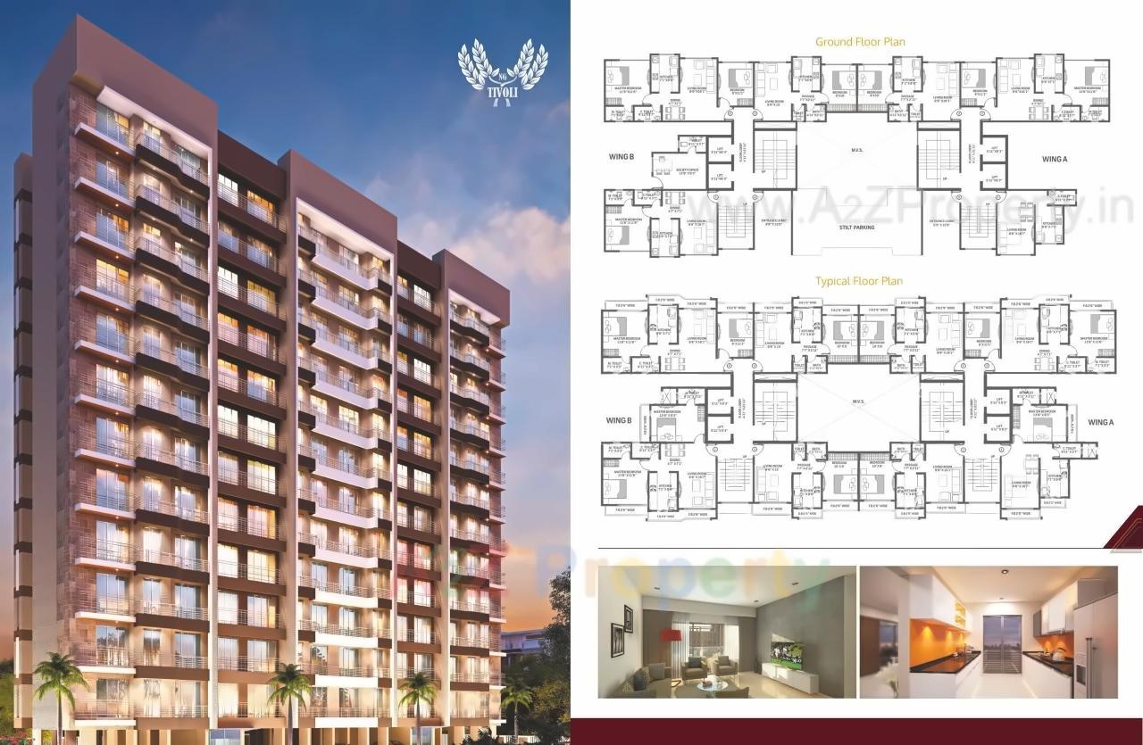 Layout of real estate project N G Tivoli located at Mirabhayandar-m-corp, Thane, Maharashtra