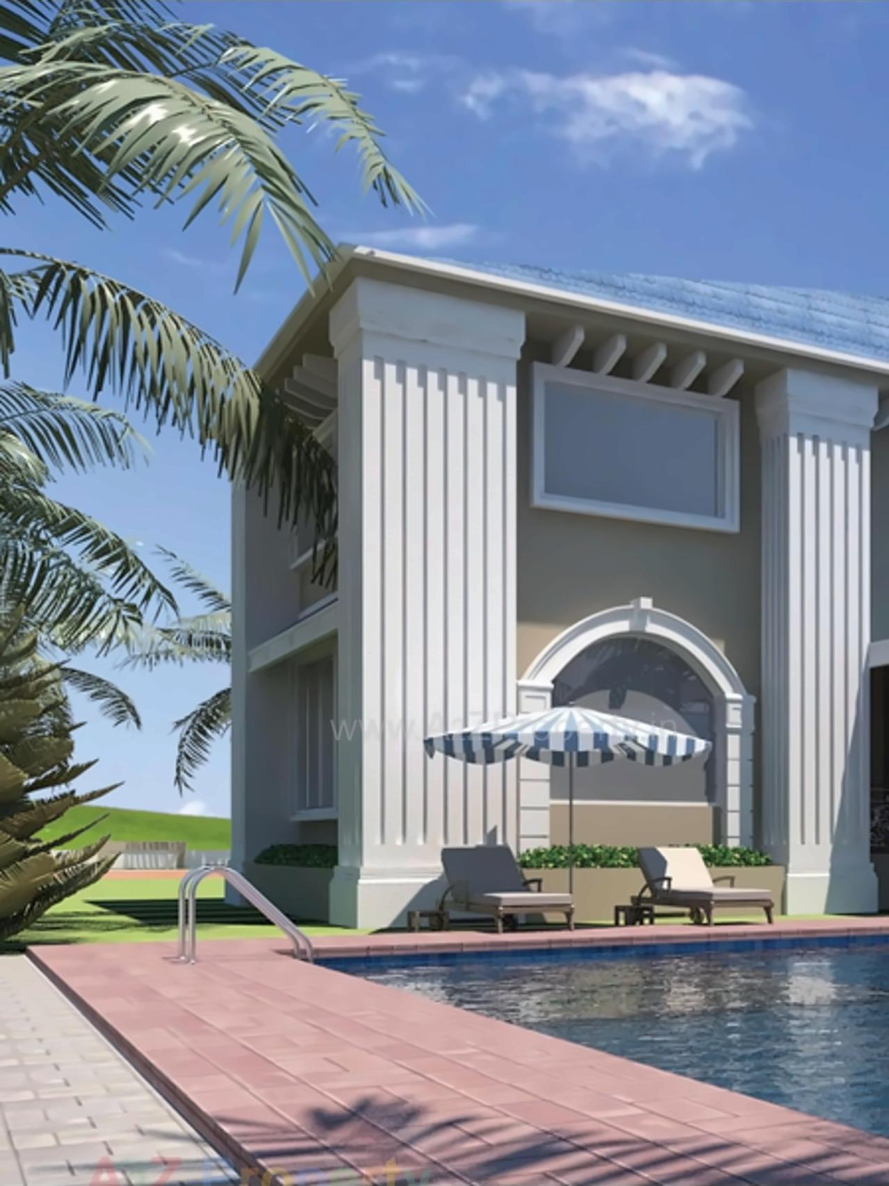 3D Elevation of real estate project Nana Patil Pride located at Khuntavali, Thane, Maharashtra