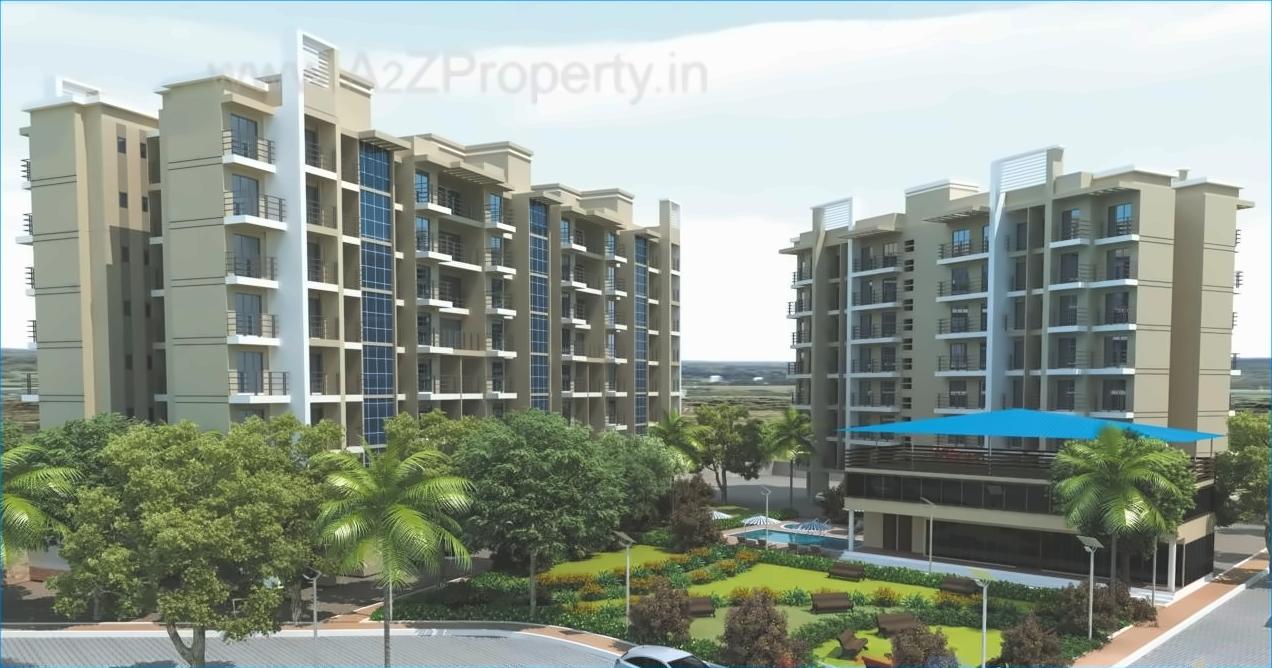 3D Elevation of real estate project Nandadeep Residency located at Navi-mumbai-m-corp, Thane, Maharashtra