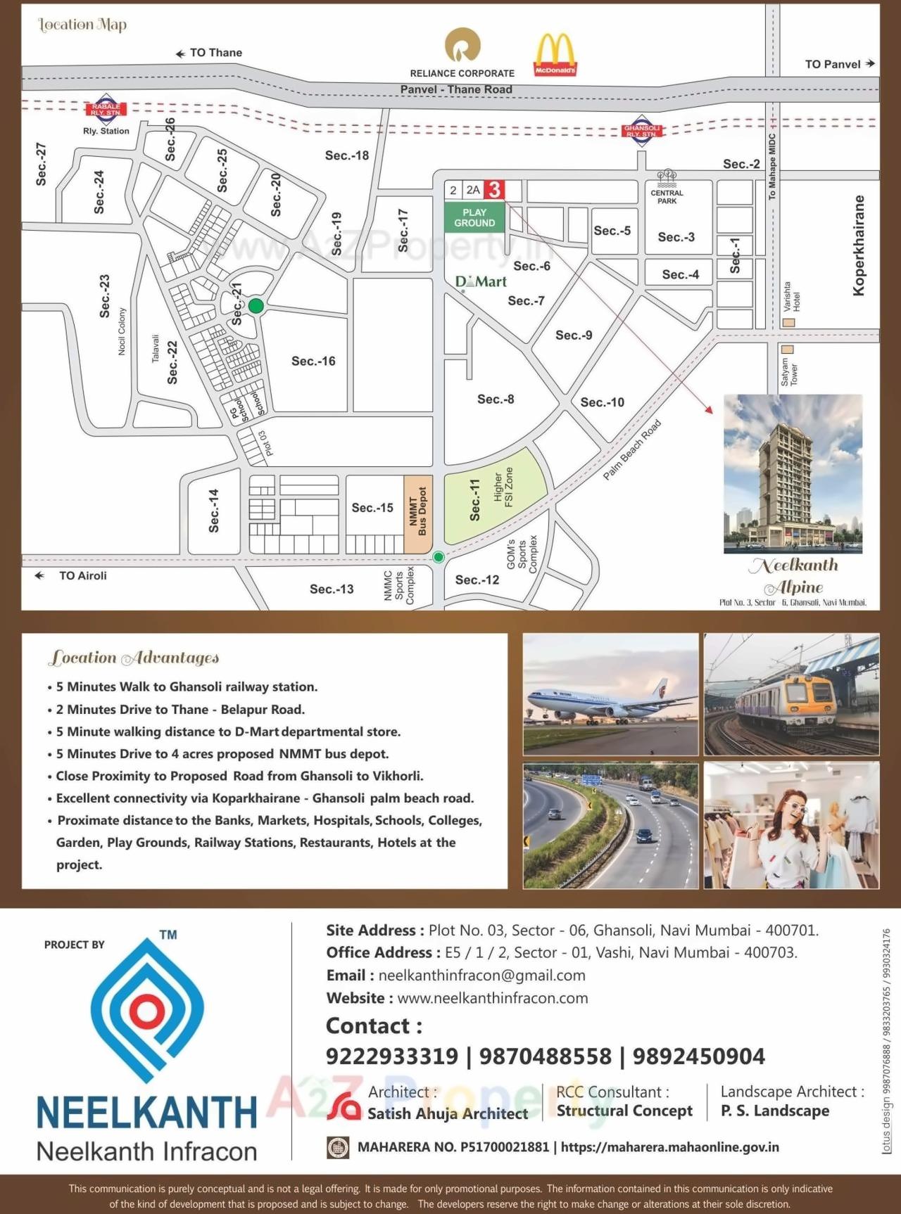  of real estate project Neelkanth Alpine located at Navi-mumbai-m-corp, Thane, Maharashtra