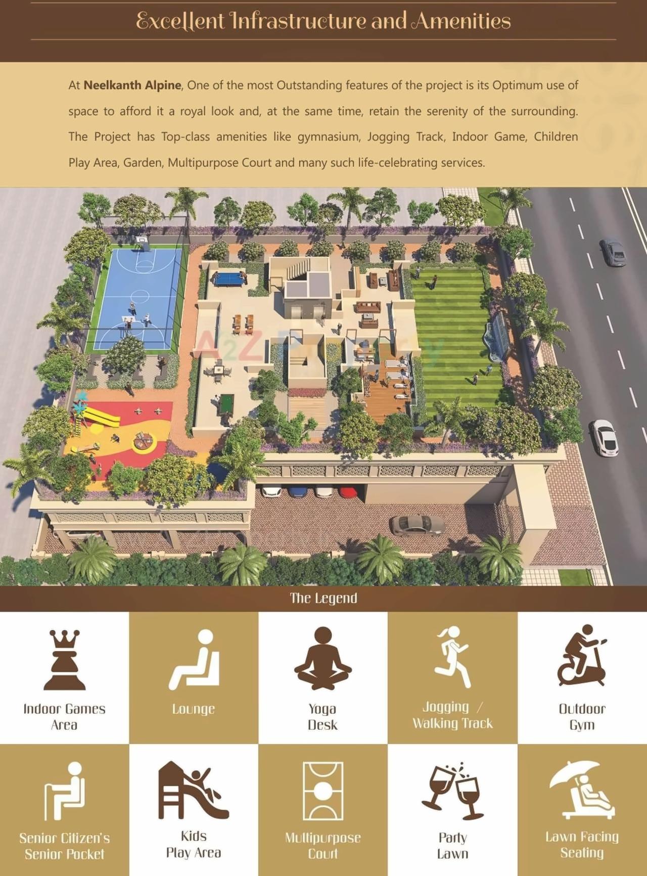  of real estate project Neelkanth Alpine located at Navi-mumbai-m-corp, Thane, Maharashtra