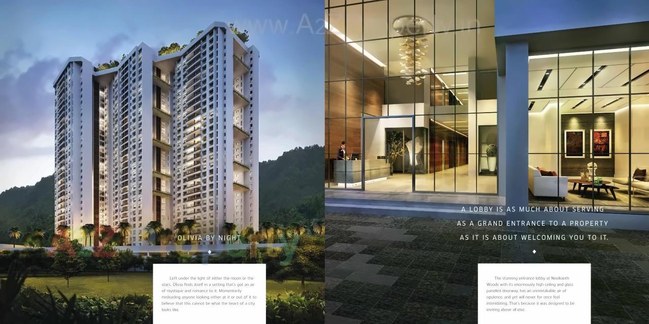 3D Elevation of real estate project Neelkanth Woods Olivia located at Thane-m-corp, Thane, Maharashtra