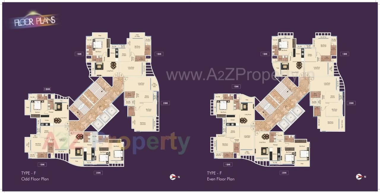 Layout of real estate project New Era located at Kalyandombivali-m-corp, Thane, Maharashtra
