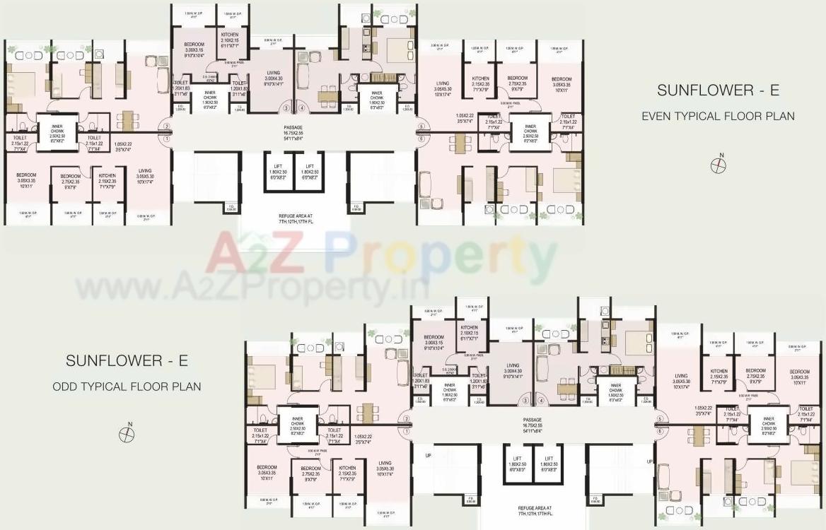 Layout of real estate project Nisarg Greens located at Badlapur-m-cl, Thane, Maharashtra
