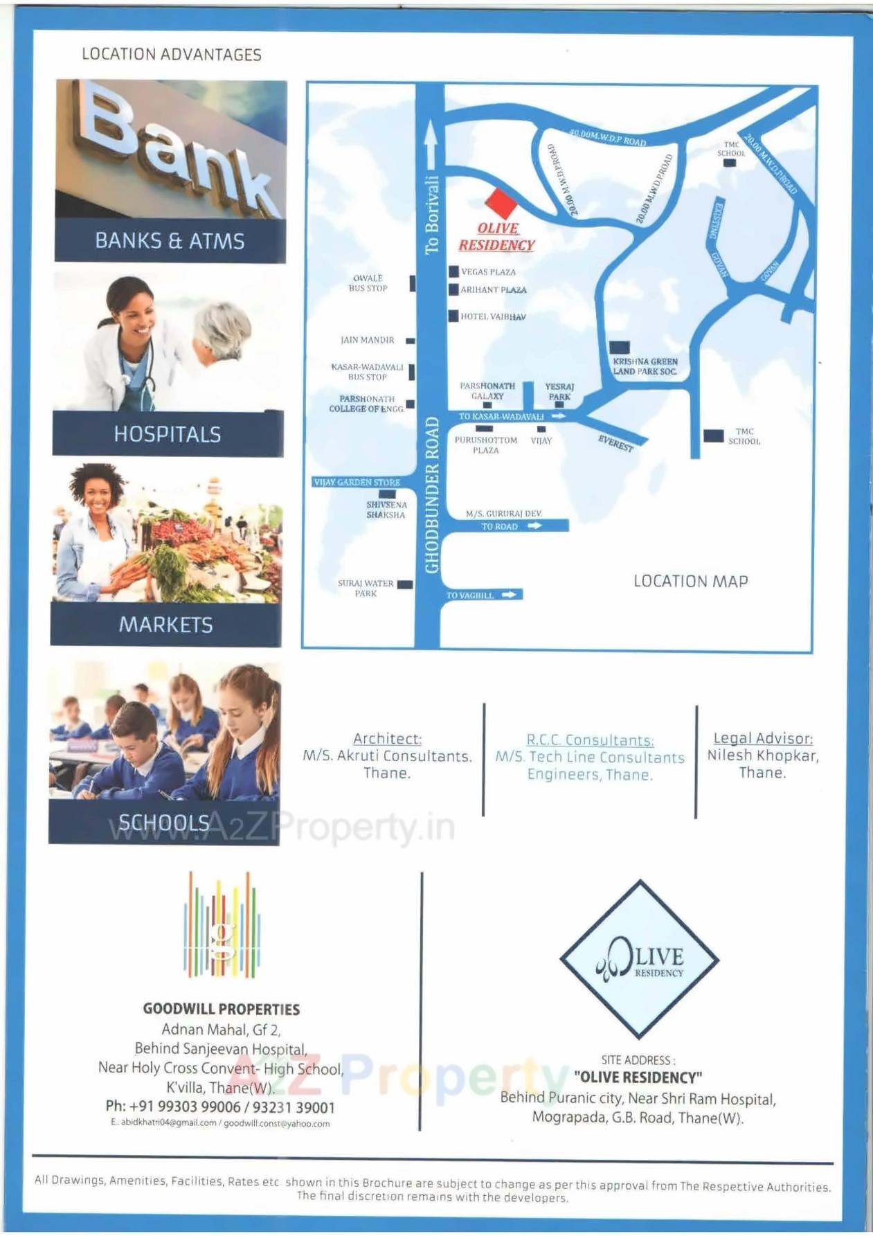  of real estate project Olive Residency located at Thane-m-corp, Thane, Maharashtra
