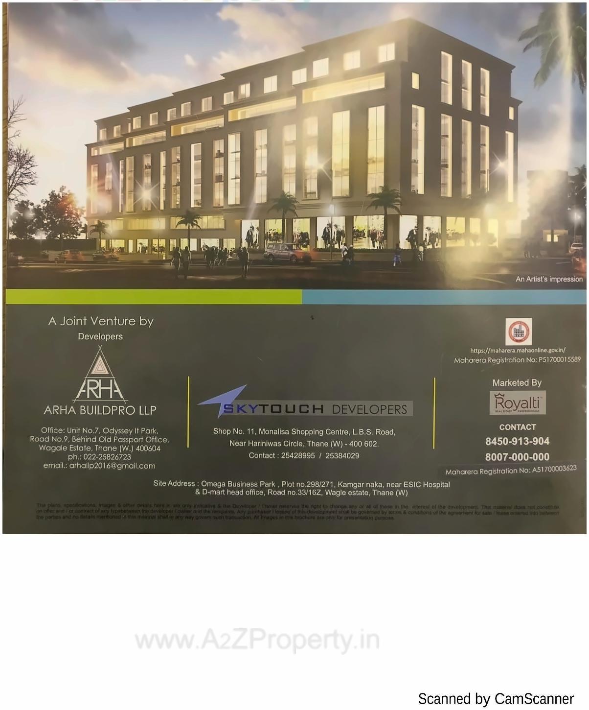  of real estate project Omega Business Park located at Thane-m-corp, Thane, Maharashtra