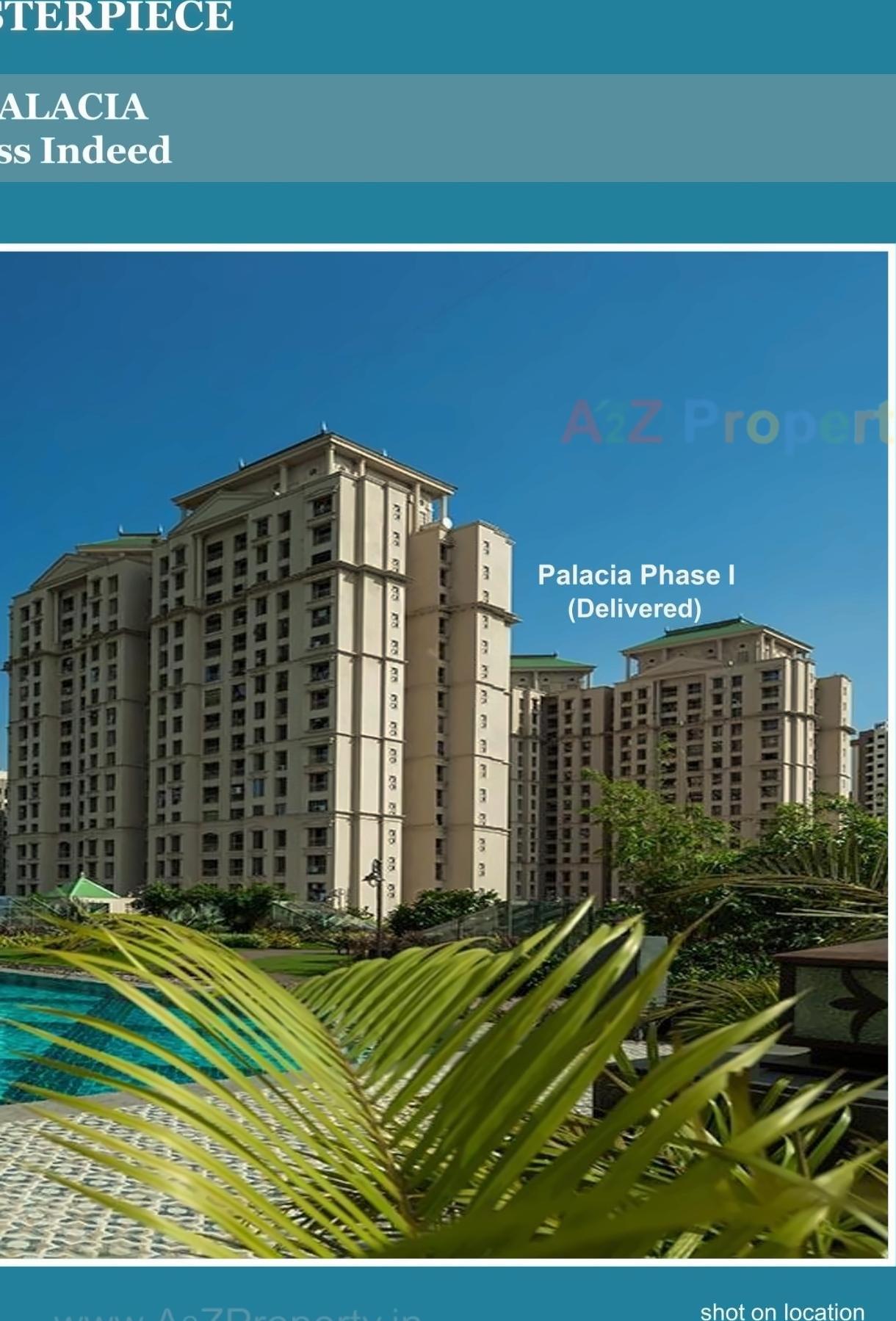 3D Elevation of real estate project Palacia located at Thane-m-corp, Thane, Maharashtra