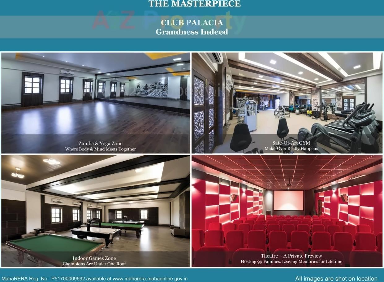 3D Elevation of real estate project Palacia located at Thane-m-corp, Thane, Maharashtra