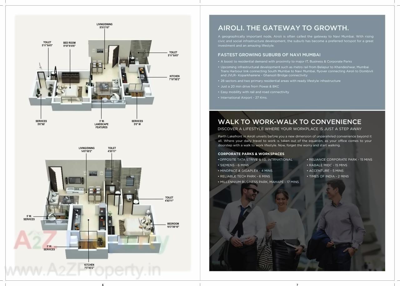  of real estate project Parth Lakefront located at Navi-mumbai-m-corp, Thane, Maharashtra