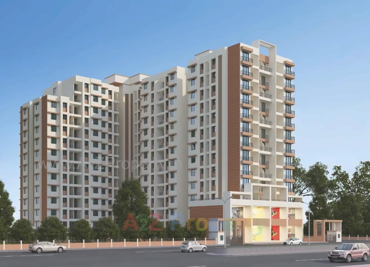 3D Elevation of real estate project Patels Signature located at Ambarnathm-cl, Thane, Maharashtra